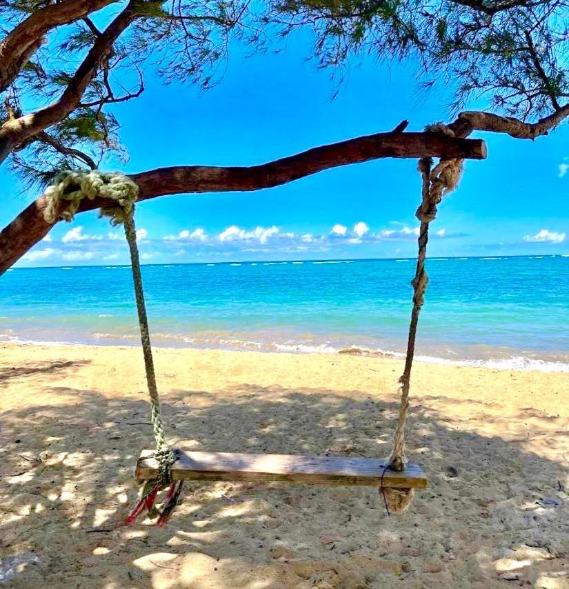 Breezy Beachfront Bali-Style Haven 180 Degree Oceanview Hau'ula Exterior photo